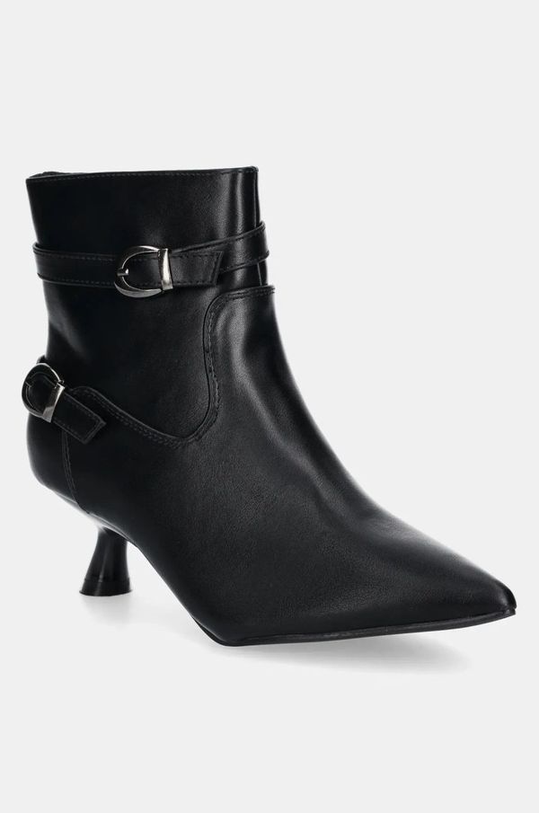 Answear Lab Gležnjače Answear Lab za žene, boja: crna, s tankom potpeticom