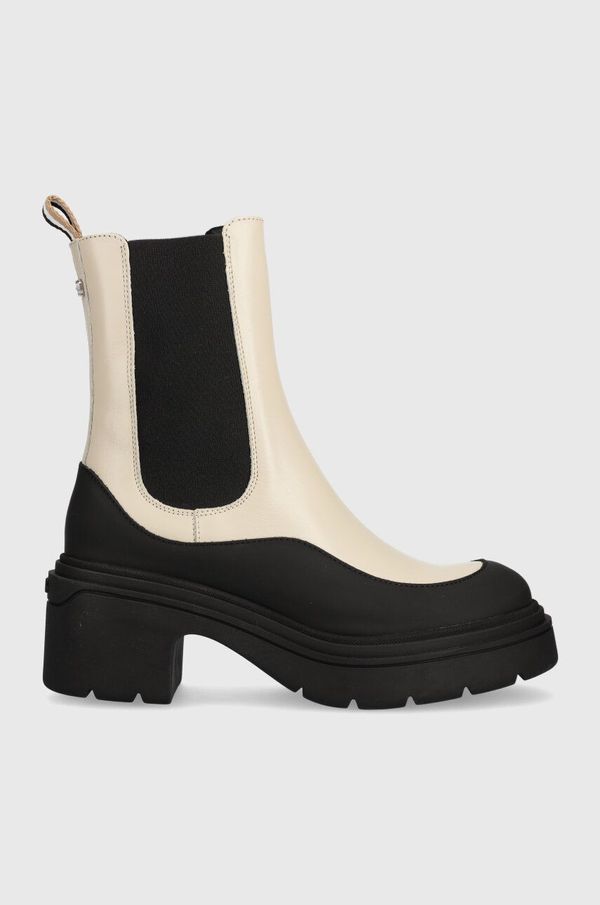 Boss Gležnjače BOSS Carol za žene, boja: bež, s platformom, 50503738