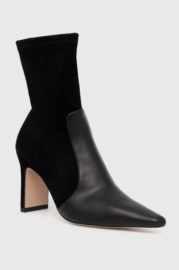 Boss Gležnjače BOSS Safra za žene, boja: crna, s debelom potpeticom, 50523340