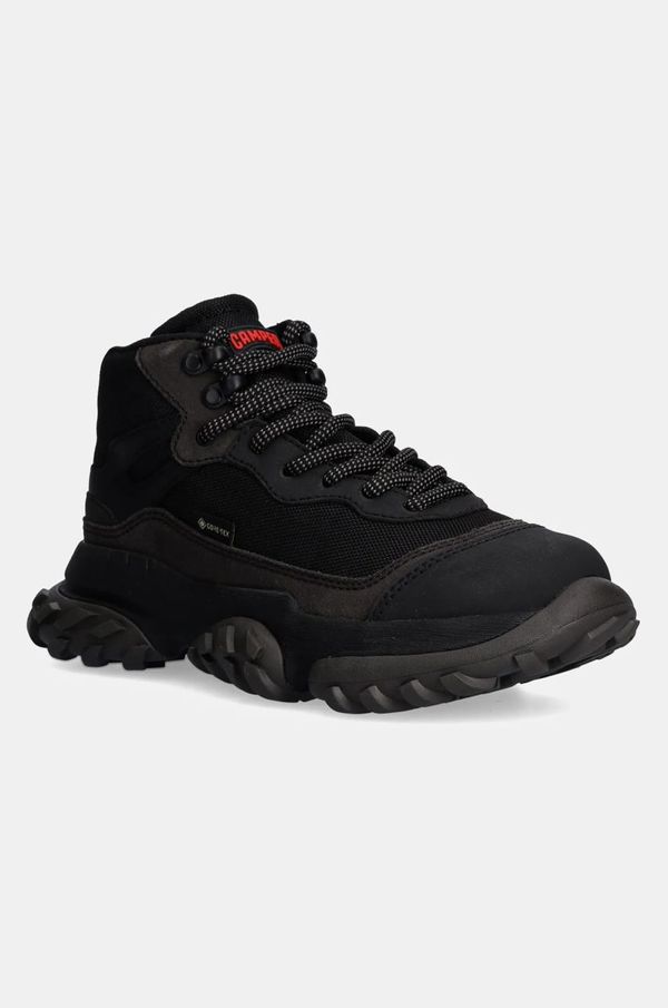 Camper Gležnjače Camper Karst Trek za žene, boja: crna, ravni potplat, K400769-001