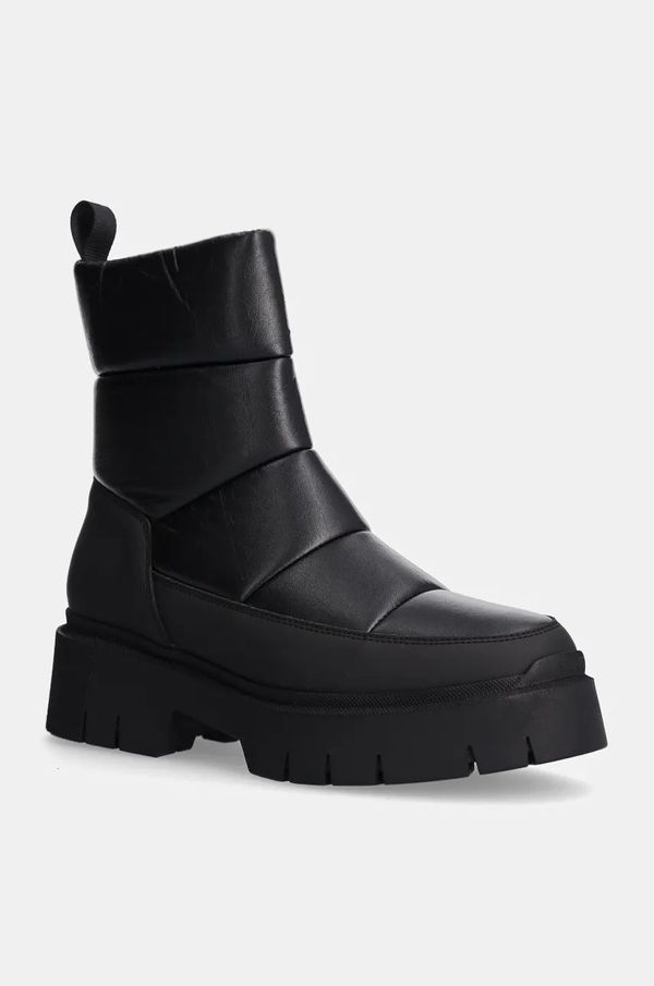 Hugo Gležnjače HUGO Kris za žene, boja: crna, s platformom, 50529838