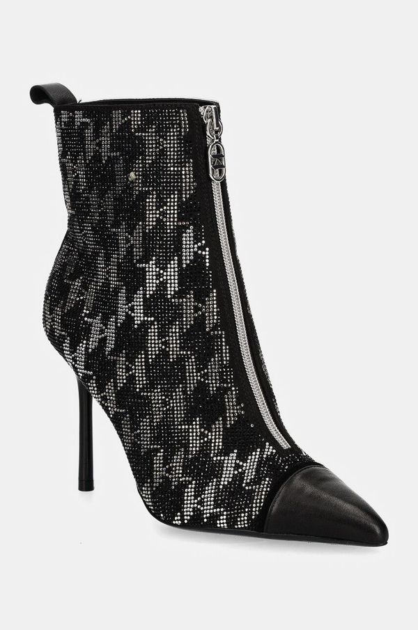 Karl Lagerfeld Gležnjače Karl Lagerfeld SARABANDE II za žene, boja: crna, s tankom potpeticom, KL30954M