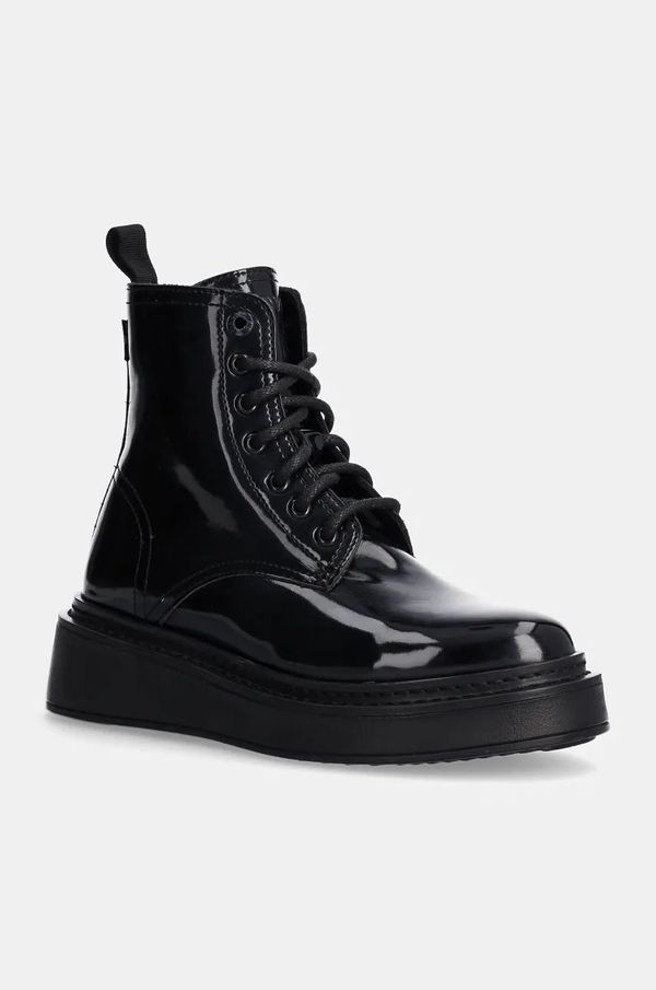 Levi's Gležnjače Levi's HARLOW za žene, boja: crna, s platformom, 000DU-0004