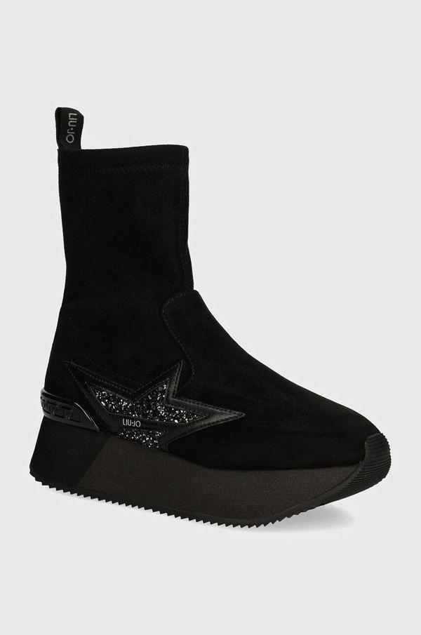 Liu Jo Gležnjače Liu Jo DREAMY 06 za žene, boja: crna, s platformom, BF4043TX42922222