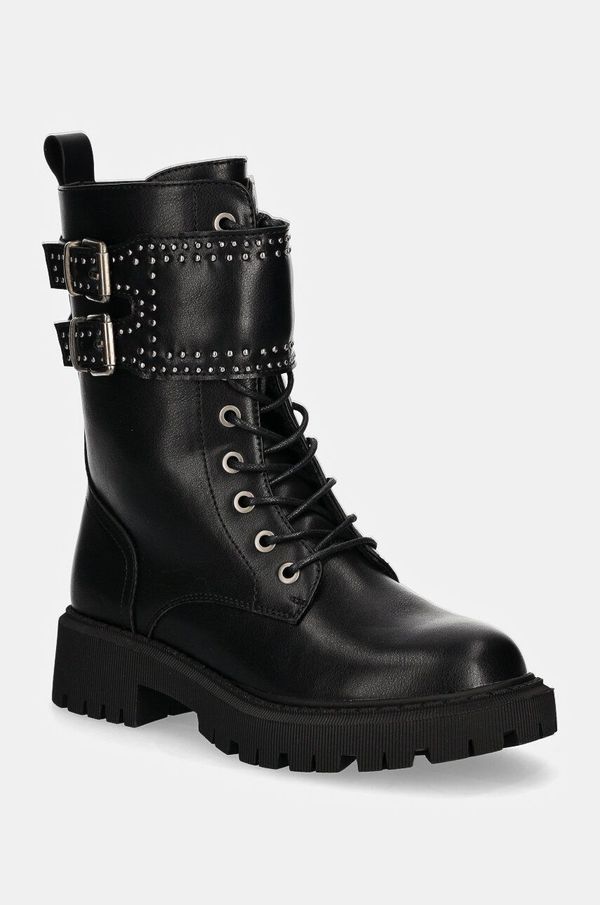 Medicine Gležnjače Medicine za žene, boja: crna, s platformom