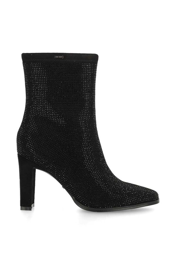 Mexx Gležnjače Mexx Mandy za žene, boja: crna, s debelom potpeticom, MXTY035601W