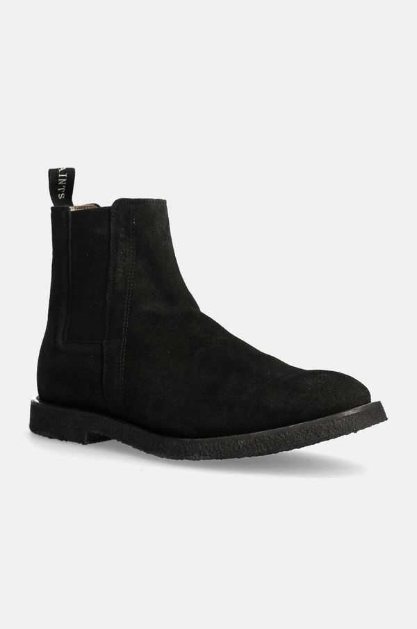 AllSaints Gležnjače od brušene kože AllSaints Rhett Suede Boot za muškarce, boja: crna, M046FB