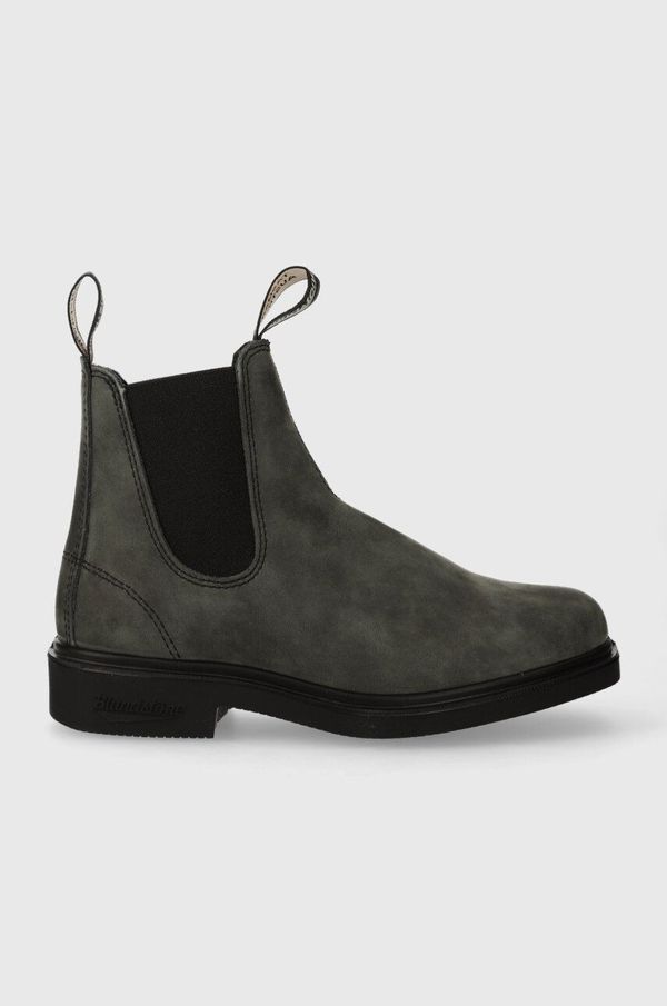 Blundstone Gležnjače od brušene kože Blundstone za žene, boja: siva, ravni potplat, 1308.Rustic.Black