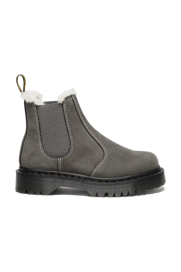 Dr. Martens Gležnjače od brušene kože Dr. Martens 2976 Bex Fur Lined