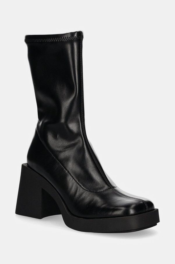 Steve Madden Gležnjače Steve Madden Kloe za žene, boja: crna, s debelom potpeticom, SM11003364