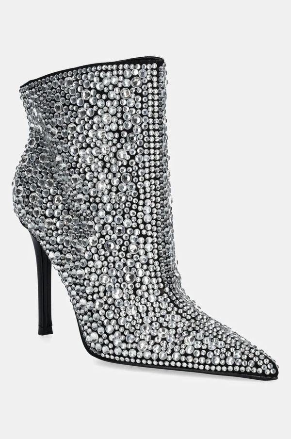 Steve Madden Gležnjače Steve Madden Sentinel-R za žene, boja: srebrna, s tankom potpeticom, SM11003450