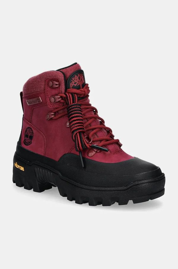 Timberland Gležnjače Timberland Vibram za žene, boja: ružičasta, s platformom, TB0A2PDJEKH1