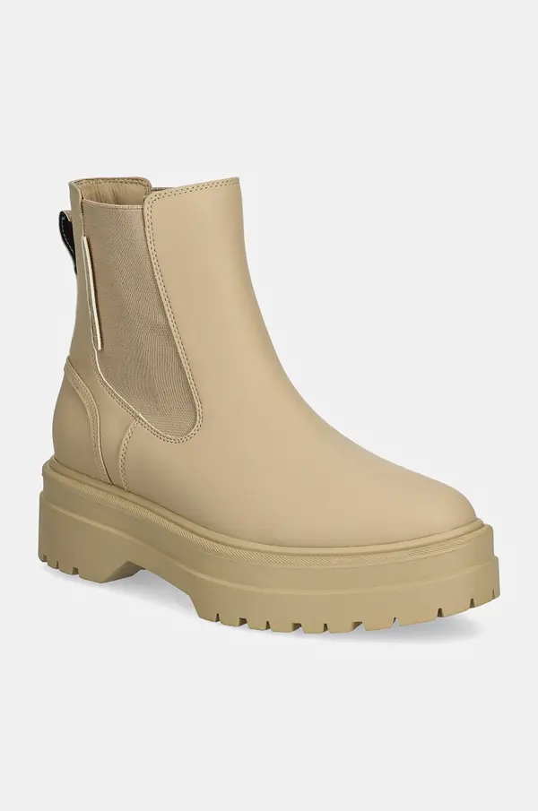 Tommy Hilfiger Gležnjače Tommy Hilfiger RUBBERISED CHELSEA TL