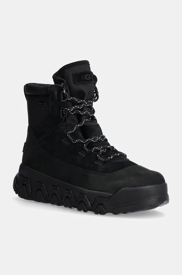 Ugg Gležnjače UGG Terretrail Hi-Top za žene, boja: crna, s platformom, s toplom podstavom, 1158217-BLK