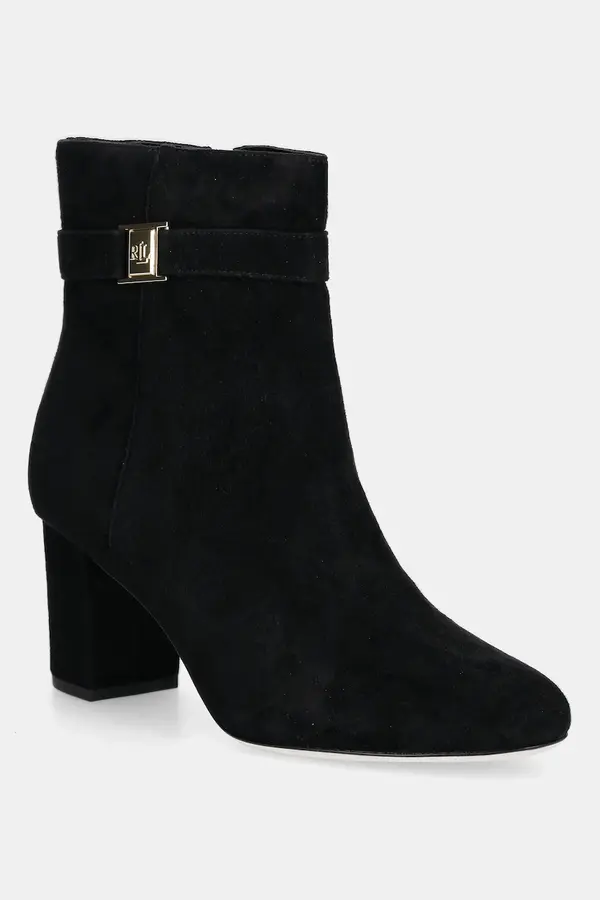 Lauren Ralph Lauren Gležnječe od brušene kože Lauren Ralph Lauren Kellie Bt Hl