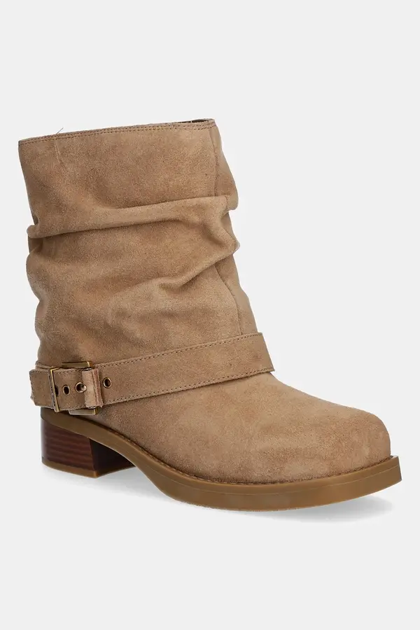MICHAEL Michael Kors Gležnječe od brušene kože MICHAEL Michael Kors Colby