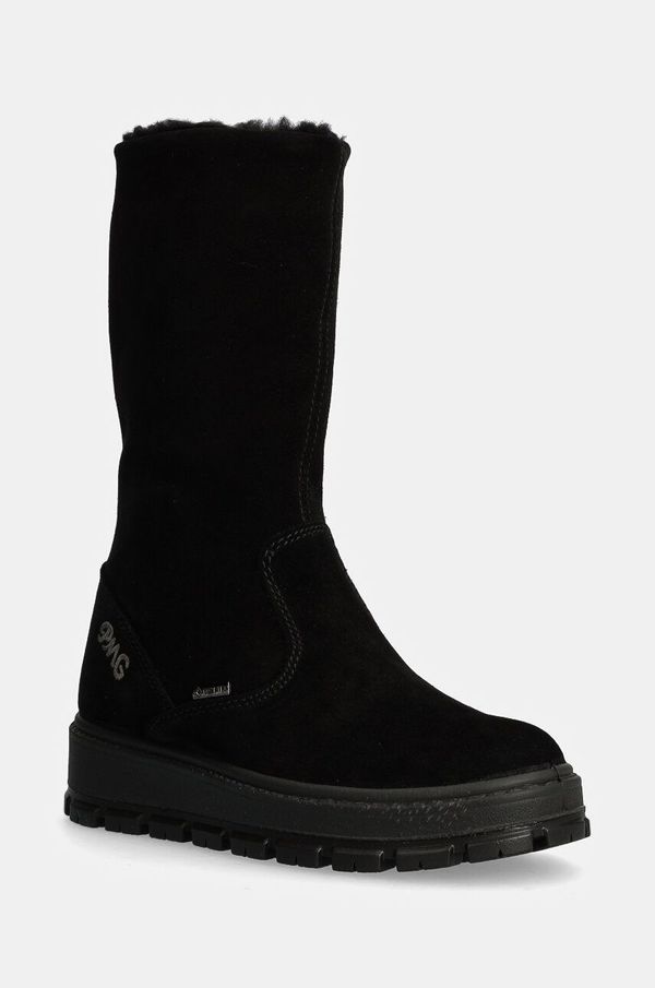 Primigi Gležnječe od brušene kože Primigi boja: crna, PNEGT 68696