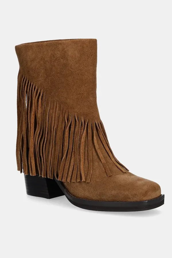 Steve Madden Gležnječe od brušene kože Steve Madden Pia-F