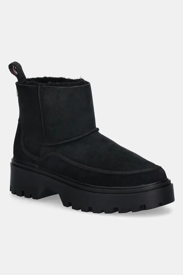 Tommy Hilfiger Gležnječe od brušene kože Tommy Hilfiger REAL SHEARLING PULLON