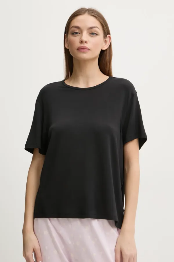 Calvin Klein Underwear Gornji dio pidžame Calvin Klein Underwear boja: crna, LV00QS7435