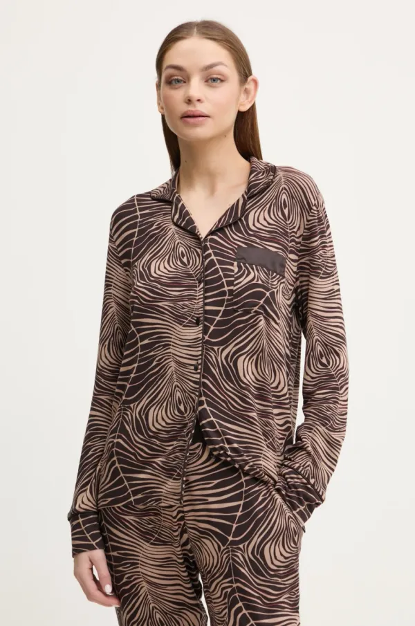 Chantelle Gornji dio pidžame na zakopčavanje Chantelle za žene, boja: smeđa, FNB050