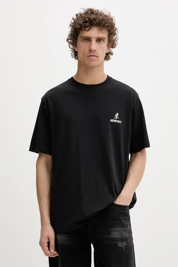 Gramicci Gramicci majica za muškarce s pamukom One Point Logo Tee