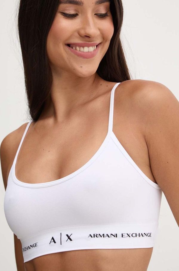Armani Exchange Grudnjak Armani Exchange boja: bijela, s uzorkom, 947022 3F506