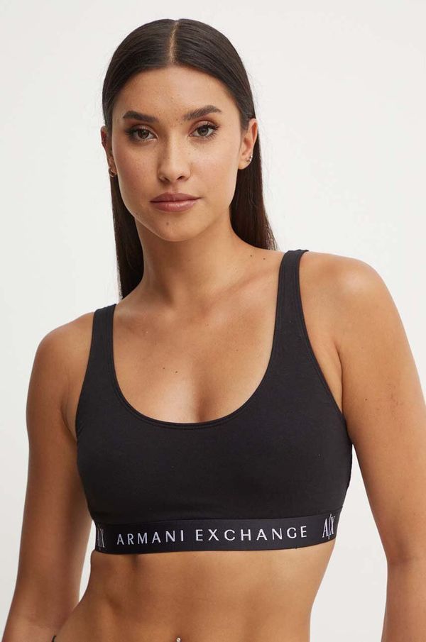 Armani Exchange Grudnjak Armani Exchange boja: crna, bez uzorka, 947029 CC502