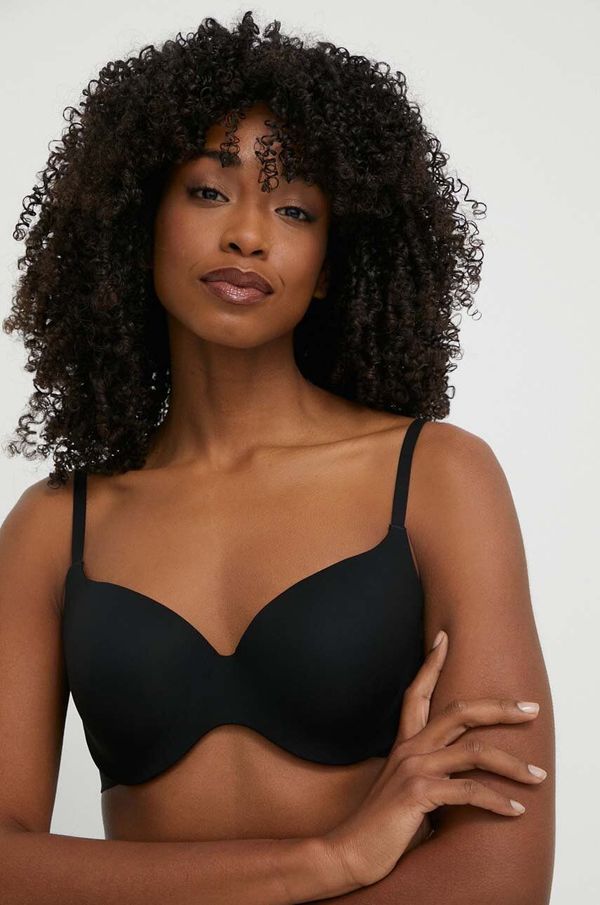 Boss Grudnjak BOSS boja: crna, bez uzorka