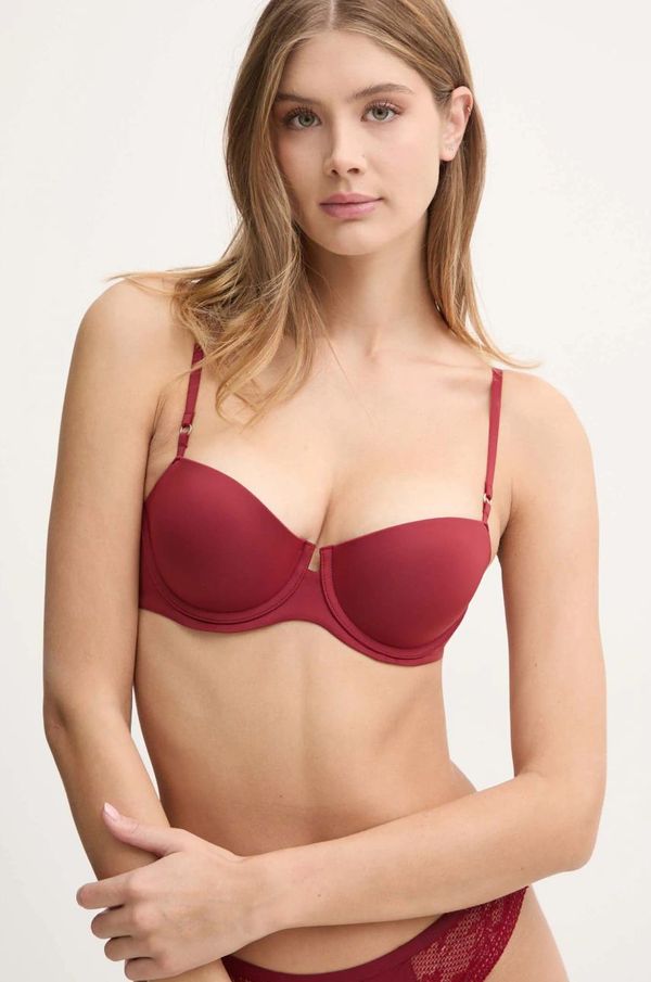 Calvin Klein Underwear Grudnjak Calvin Klein Underwear boja: bordo, bez uzorka