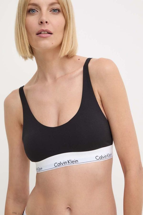 Calvin Klein Underwear Grudnjak Calvin Klein Underwear boja: crna, bez uzorka, 000QF7586E