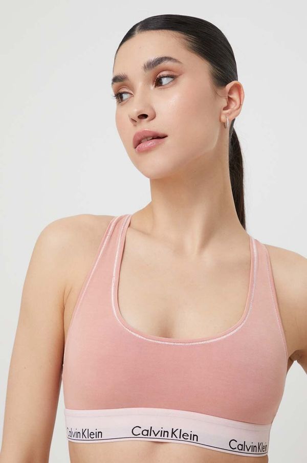 Calvin Klein Underwear Grudnjak Calvin Klein Underwear boja: narančasta, glatki model