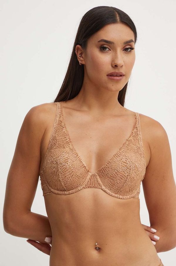 Chantelle Grudnjak Chantelle boja: bež, s uzorkom, C15F70