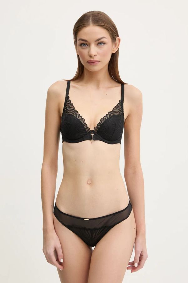 Chantelle Grudnjak Chantelle boja: crna, čipkasti, s uzorkom, C15YNA