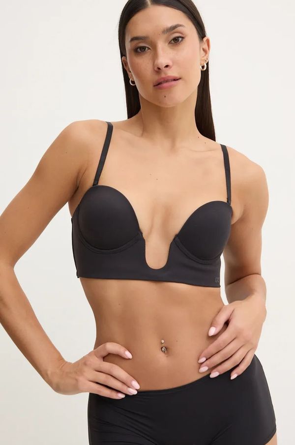 Guess Grudnjak Guess EVELINE boja: crna, bez uzorka, O4BC15.KCDE0