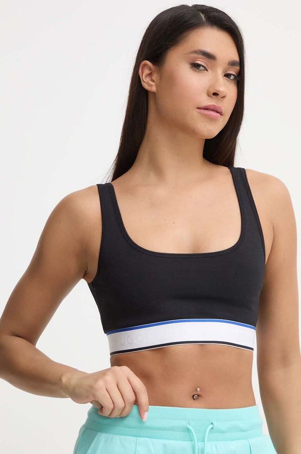 Hugo Blue Grudnjak Hugo Blue boja: crna, bez uzorka, 50522906