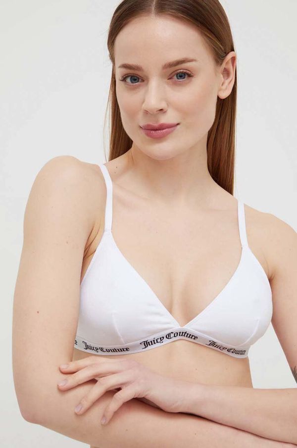 Juicy Couture Grudnjak Juicy Couture boja: bijela, bez uzorka