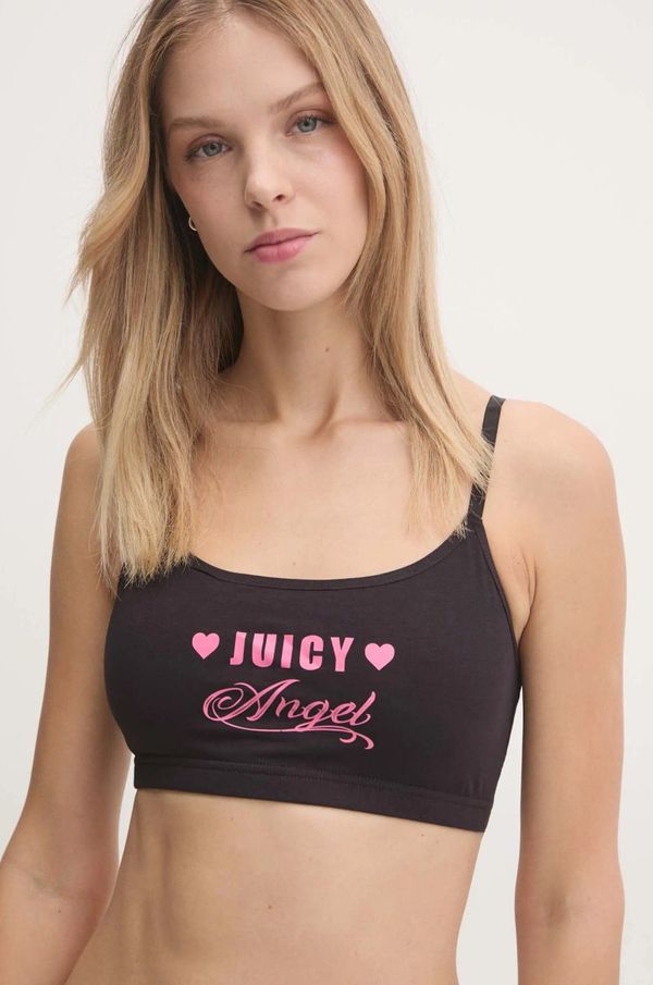 Juicy Couture Grudnjak Juicy Couture JUICY SLOGAN BRALETTE boja: crna, JCTBT125954