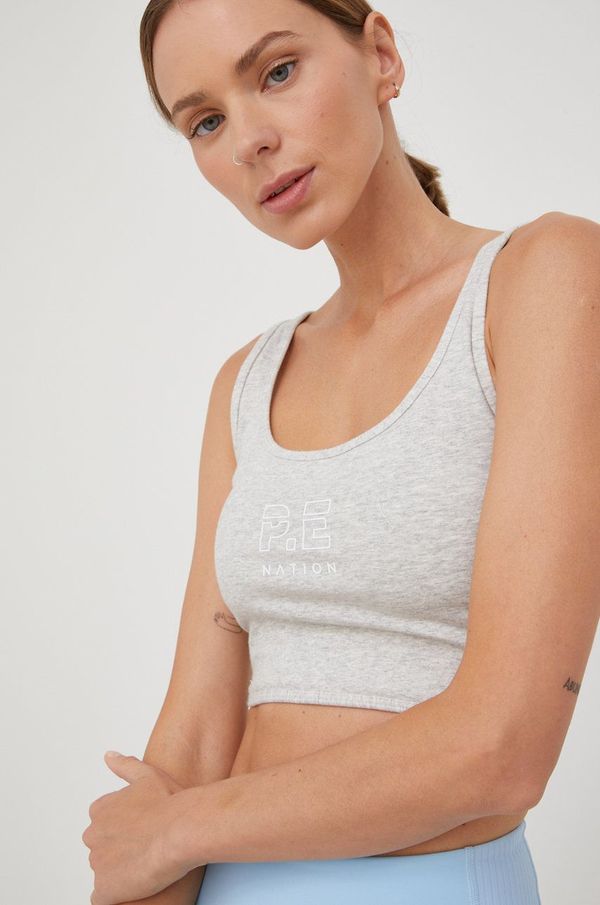 P.E Nation Grudnjak P.E Nation boja: siva, pamučni