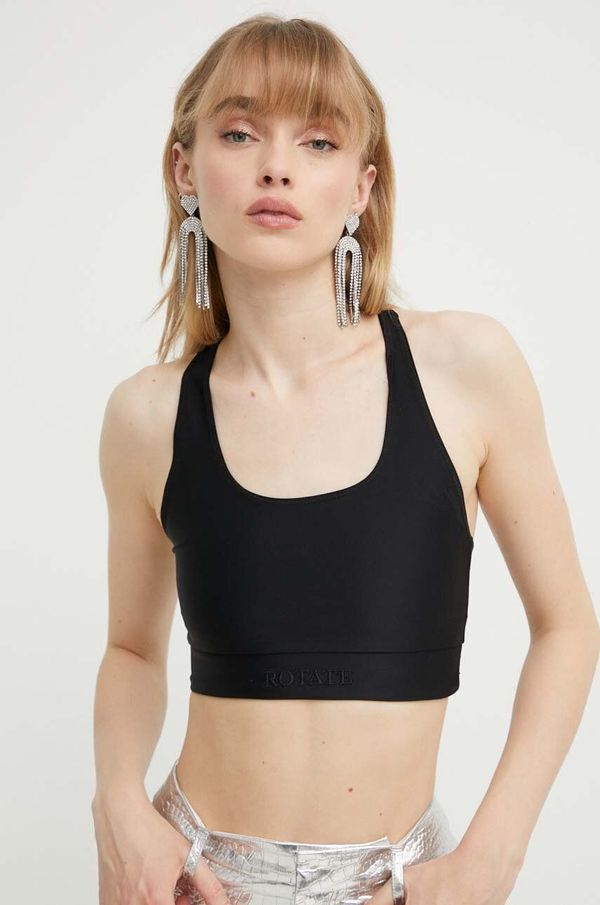 Rotate Grudnjak Rotate boja: crna, bez uzorka