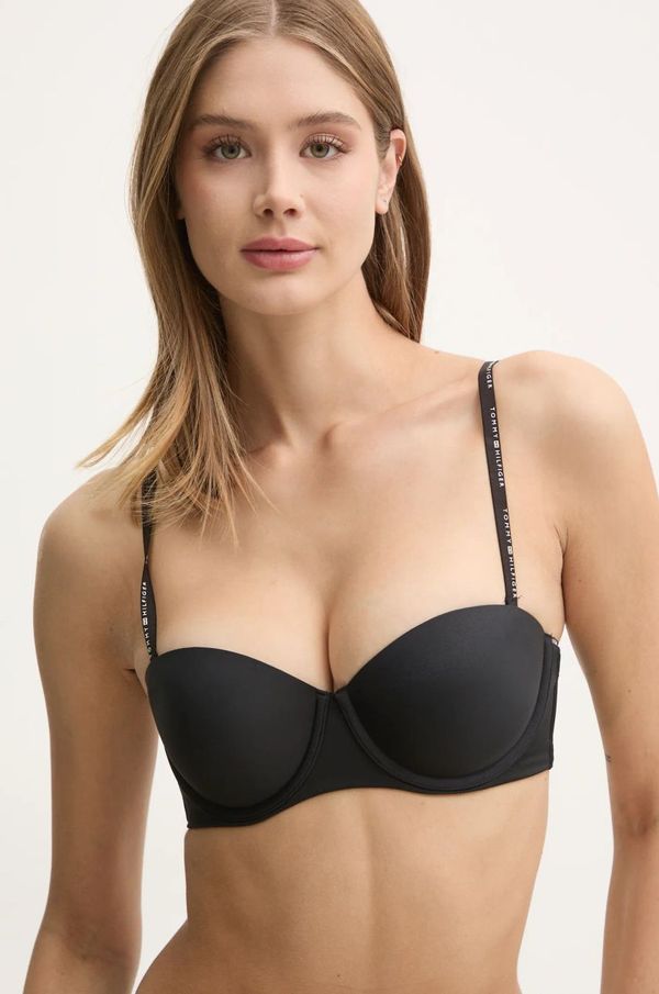 Tommy Hilfiger Grudnjak Tommy Hilfiger boja: crna, bez uzorka, UW0UW05378