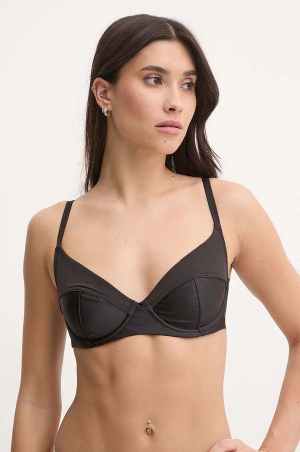 United Colors of Benetton Grudnjak United Colors of Benetton boja: crna, bez uzorka, 3A1Q1R01R