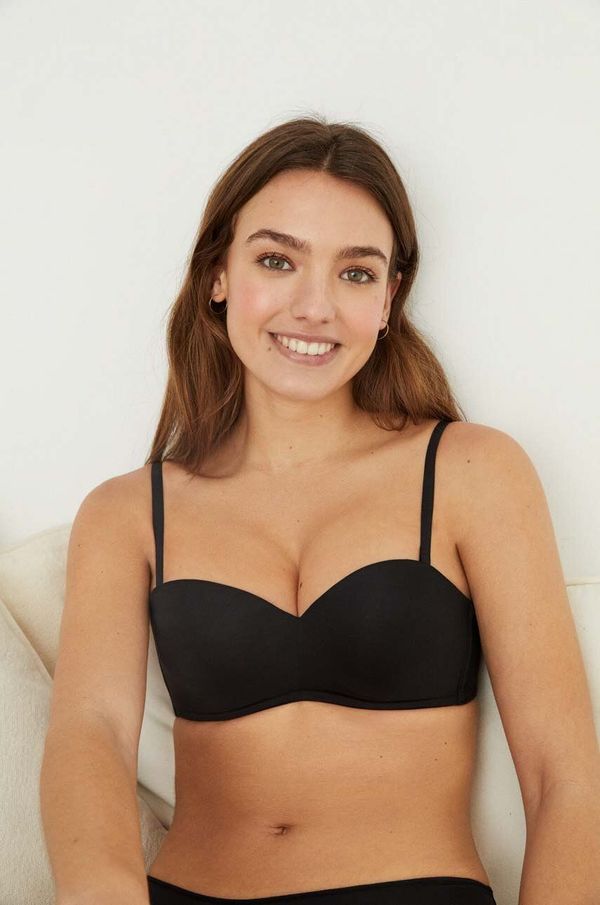 women'secret Grudnjak women'secret 4277726 MAGICAL boja: crna, bez uzorka