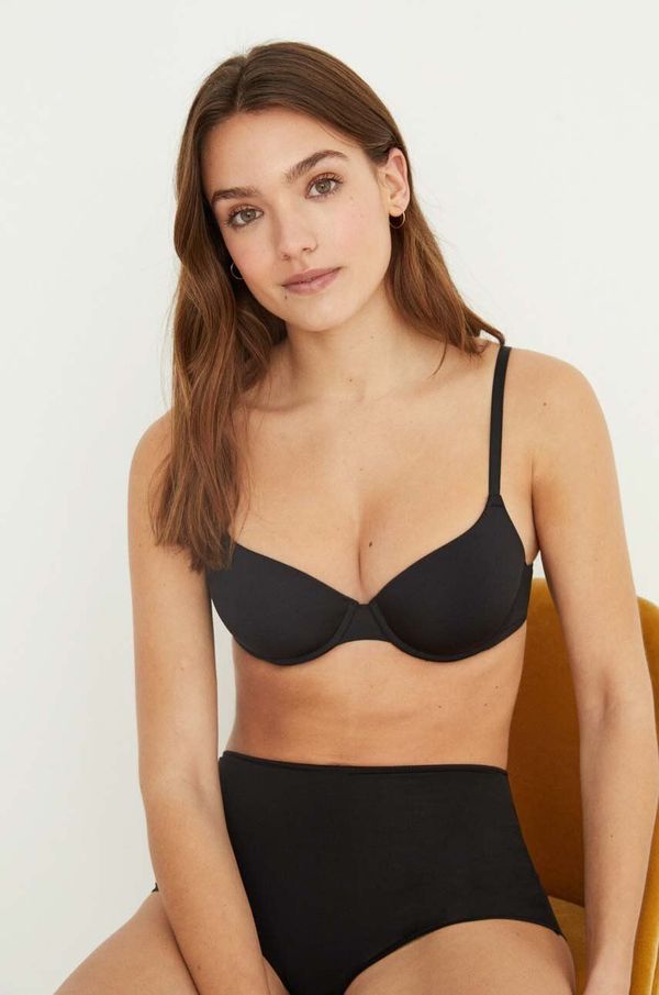 women'secret Grudnjak women'secret BEAUTIFUL boja: crna, glatki model