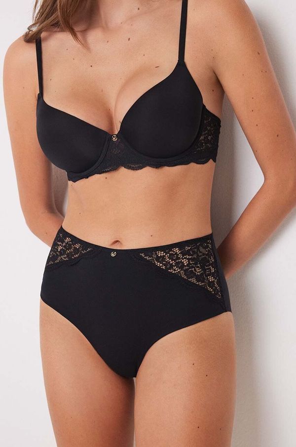 women'secret Grudnjak women'secret MY EVERYDAY COLLECTION boja: crna, bez uzorka, 4028119