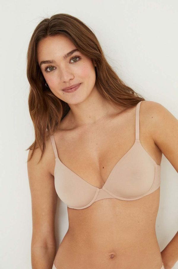 women'secret Grudnjak women'secret PRETTY boja: bež, glatki model