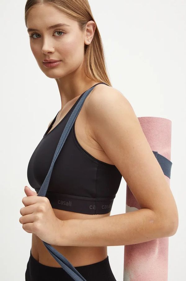Casall Grudnjak za jogu Casall Graphic boja: crna, bez uzorka, 24285