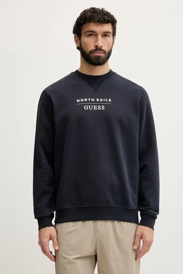 Guess Guess dukserica za muškarce od pamuka x North Sails