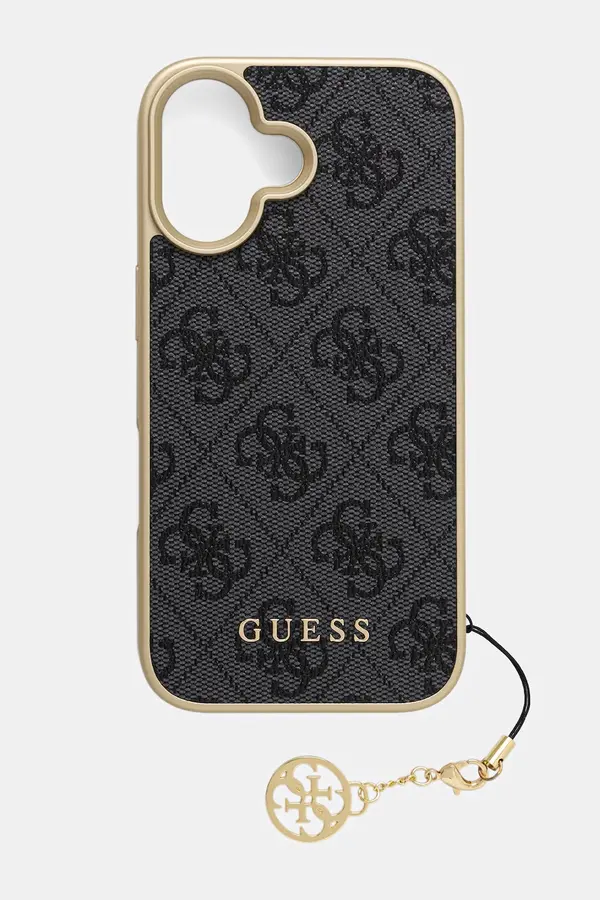 Guess Guess etui za telefon od imitacije kože iPhone 16
