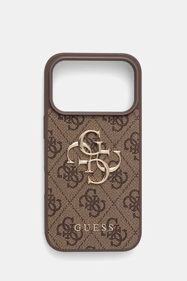 Guess Guess etui za telefon od imitacije kože iPhone 17 Pro